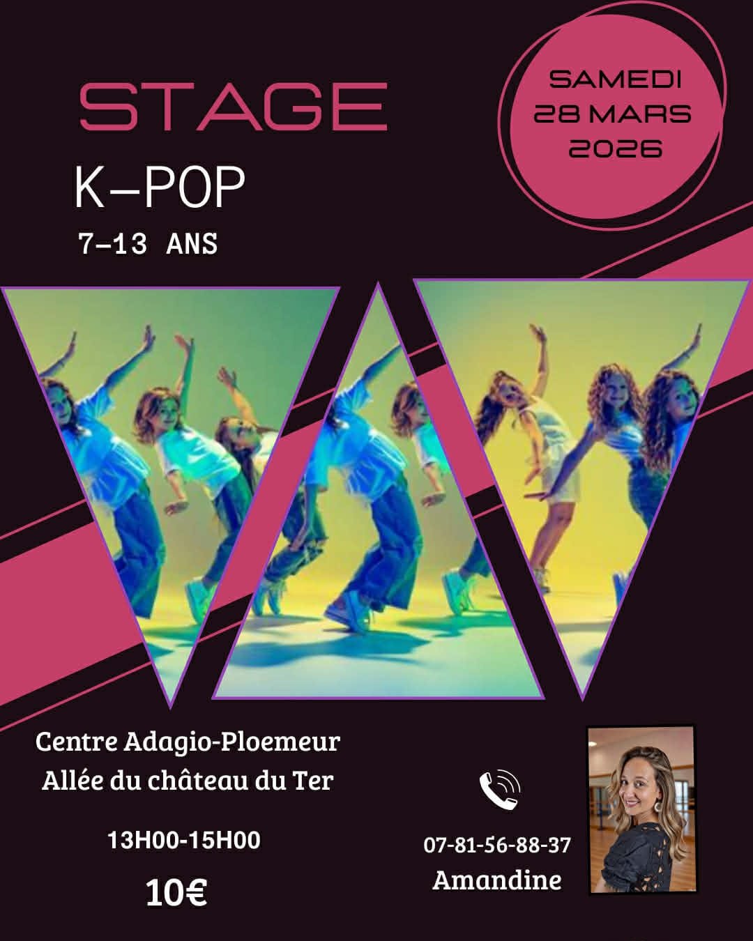 Stage K-Pop 28 mars 2026